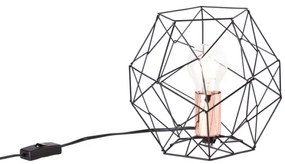 Brilliant - Asztali lámpa SYNERGY 1xE27/60W/230V fekete/réz