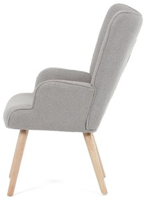 Bouclé GREY2 fotel, szürke