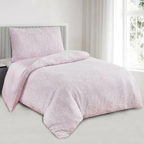 Alabama rózsaszínű jacquard ágynemű, 140 x 200 cm,70 x 90 cm