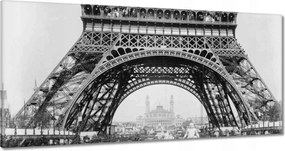 Vászonképek 180x90 Régi fekete-fehér