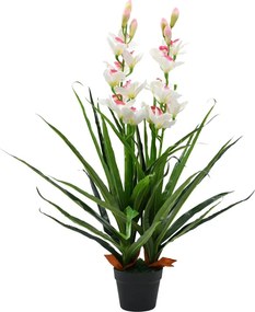 vidaXL zöld, cserepes műcsónakorchidea 100 cm