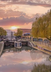 Poszter 42x59,4cm Regenta csatorna a Camden piacon, Assaf Frank