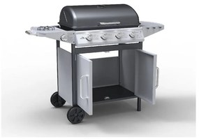 Master Chef Flame Tamer gurulós kerti gáz grillsütő - Cattara