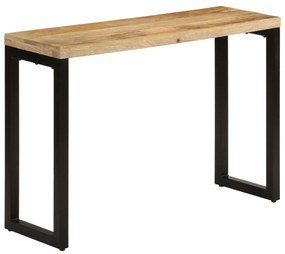 tömör nyers mangófa tálalóasztal 110 x 35 x 76 cm