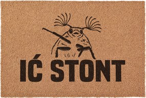Lábtörlő Ić Stont vicces otthonra ajándék kókusz ajtóra 60x40