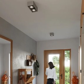 Sollux SL.0884 - Mennyezeti lámpa QUATRO 2xGU10/40W/230V beton