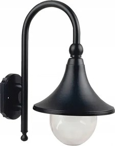 Lámpa Nizza fali lámpa fekete alumínium