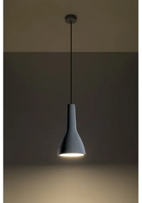 Sollux SL.0280 - EMPOLI 1xE27/15W/230V beton függeszték kábellel