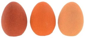 3 db húsvéti dekoráció tojás rusztikus 10,5 cm