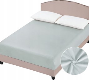 Velúr lepedő 200x220 gumis Világos Szürke Bársonyos Puha Maci