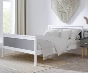 AMI nábytek Laris ágy 120x200cm szürke