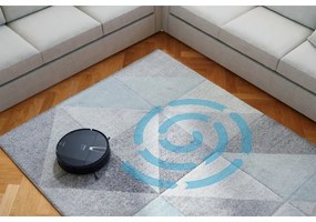 Niceboy ION Charles i4 - Intelligens robotporszívó 2in1 4400 mAh Wi-Fi fekete + távirányító