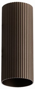 LUCAS RIBBED TUBE 30 ANODISED BRONZE