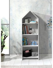 Casami fehér házikó könyvespolc, 57 x 171 cm - Vipack