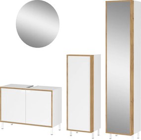 Fehér fürdőszoba bútor szett Topeka – Germania