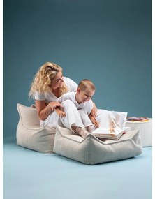 Krémszínű kordbársony gyerek babzsákfotel Chair – Wigiwama