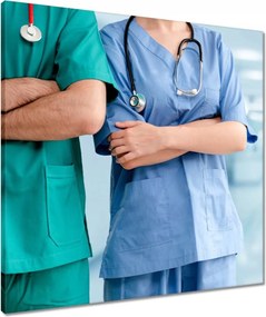 Vászonkép 60x60 Kórház orvosi ellátás