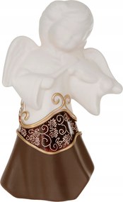Angyalka Bordó Figura Karácsonyi Ajándék