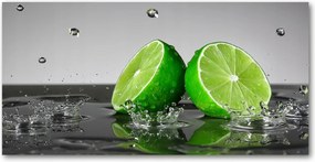 Fotó üvegkép Lime a vízben 140x70