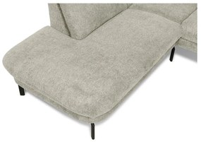 Világosszürke sarokkanapé (bal oldali) Gomero – Scandic