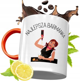 Narancssárga Bögre Csaposnak Ajándék fényképes nyomattal