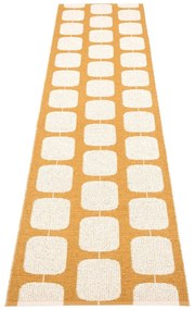 Okkersárga-krémszínű kültéri-beltéri futószőnyeg 70x300 cm Sten Ochre – Pappelina