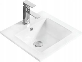 Mexen Stella pultba süllyesztett mosdó 41 x 41 cm, fehér - 25454100