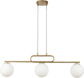 SIGMA LIGHTING 33633 TES Többágú Függesztett Lámpa Fehér, Arany G9 IP20