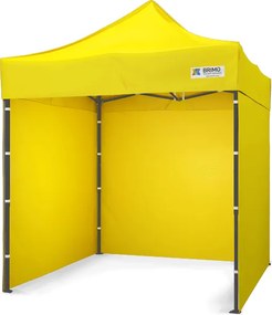 Piaci sátor 2x2m - sárga