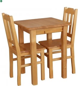 Étkezőasztal kocka 60x60 éger