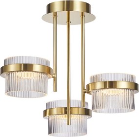 Függeszték Arany Tiara ITALUX-PND-77362-3-24W-GD