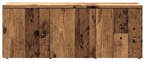 TV szekrény Régi fa 80x34x30 cm Gépelt fa