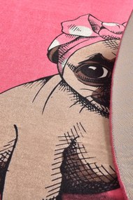 Pink Pug Djt (100 cm)