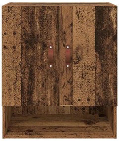 Fali Szekrény Falra szerelhető Öreg fa 60 x 31 x 70 cm Faanyag