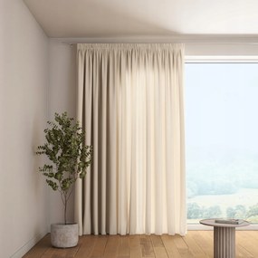 Dekoria Függöny ráncoló szalaggal 1 db 130x260cm bézs