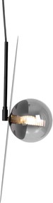 KAJA K-5382 FERMI Fekete Színű Függeszték 1xG9 10W IP20