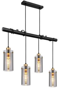 Globo 15564-4H - Csillár zsinóron FANNI 4xE27/40W/230V