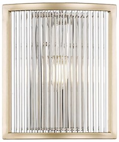 Zuma Line W0528-01A-V6AC - Fali lámpa SERGIO 1xE14/60W/230V arany