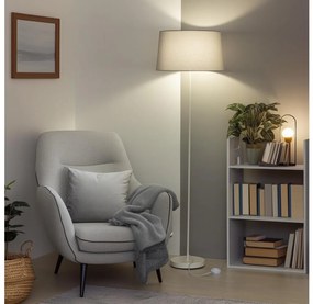 Brilagi - LED állólámpa CERIA 1xE27/40W/230V átm. 45 cm szürke/fehér