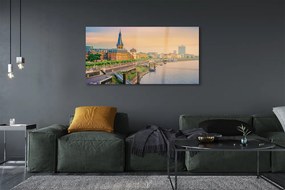 Üvegképek Németország Sunrise River 120x60cm
