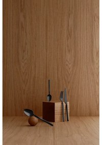 Fekete rozsdamentes acél evőeszköz készlet 16 db-os Stella – Blomus