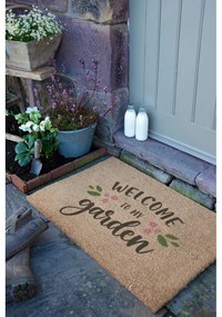 Kókuszrost lábtörlő 60x90 cm Welcome to My Garden – Artsy Doormats