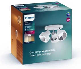 Philips 50603/31/P0 - LED Spotlámpa BUKKO 3xLED/4,5W/230V