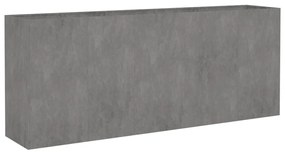 Corten acél kerti magaságyás 200x40x80 cm