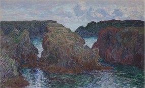 Fotótapéta Flizelin Fali ragasztó Szett Sziklás tengerpart 416x254 Ragasztó