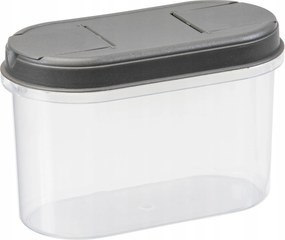 Ömlesztett Élelmiszer Tároló Tartály Adagoló Átlátszó 1,1L