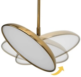 Modern LED lámpa állítható magassággal fekete