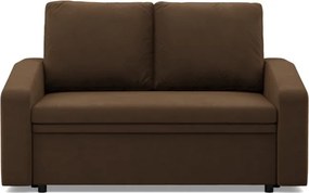 Zeus kanapé, szövet anyag, hab töltet, döntött kartámasz, barna