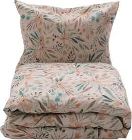 Rét pamut és len keverékből készült ágyneműhuzat, 160 x 200 cm, 2 db 70 x 80 cm