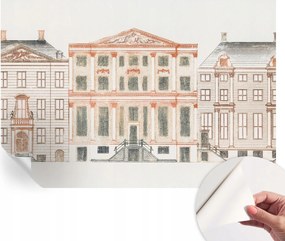 Dekoratív öntapadós fotótapéta irodába Klasszikus épületek 152x104 cm